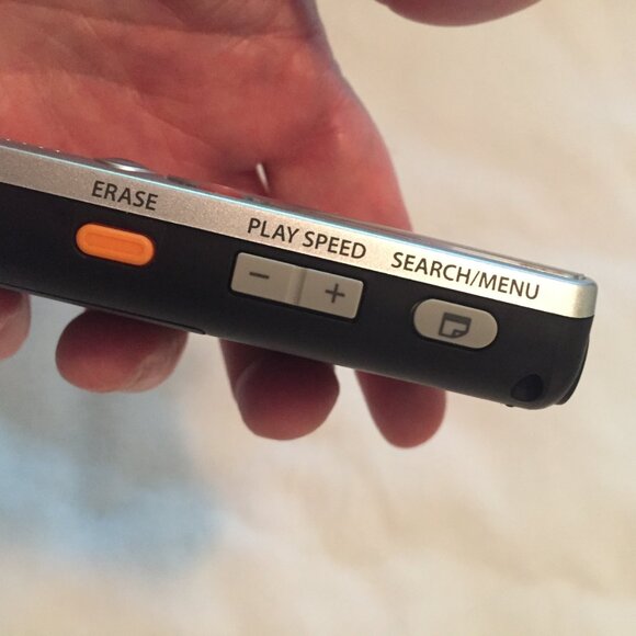 Olympus Note Corder DP-201 Digital Voice & Record Playback Tested Working - Picture 3 of 10